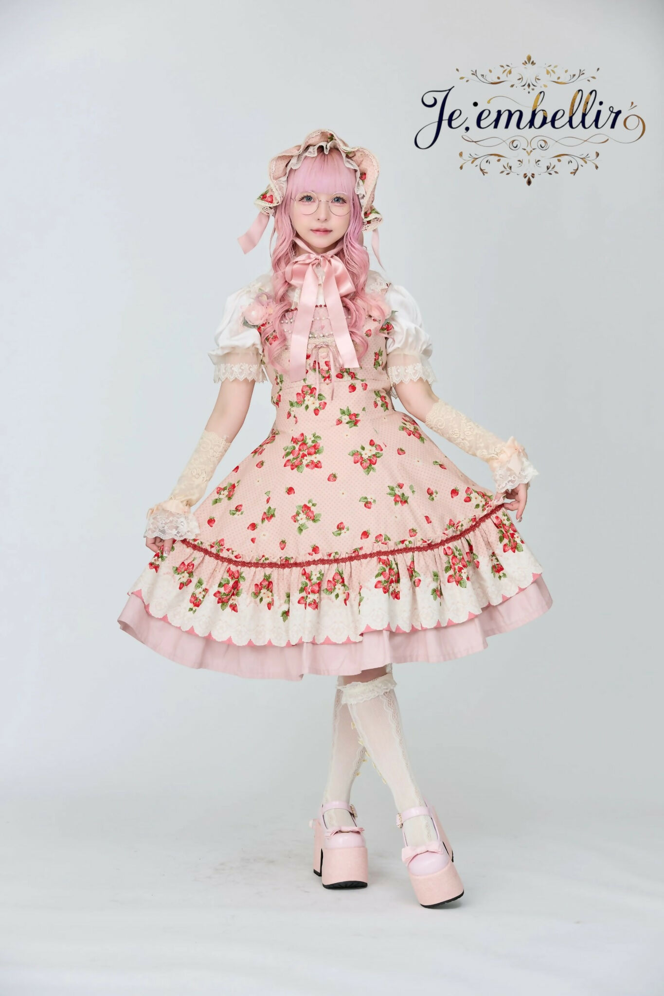 strawberry salon ジャンパースカート – Gothic and Lolita Mall