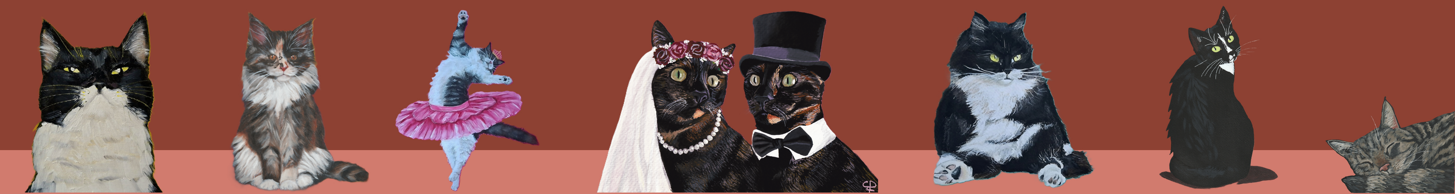 Chantals kunstige katten banner